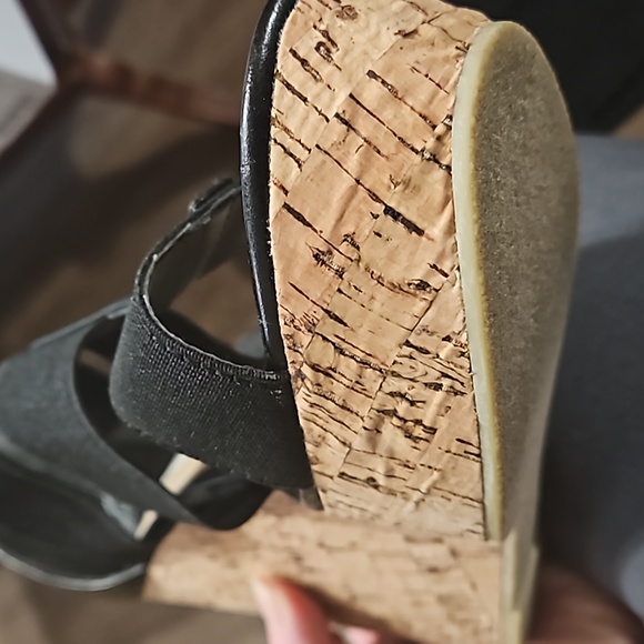 Steve Madden,  Selinah,  black, size 10, wedges - Picture 10 of 11